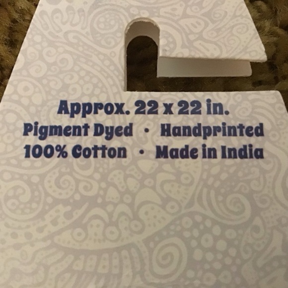 Green n floral dancing bears Grateful Dead bandana NWT - Picture 7 of 7